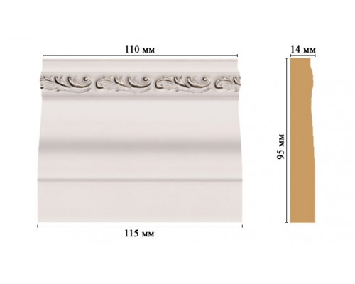 Основание DECOMASTER D204-60 (115*95*14мм)
