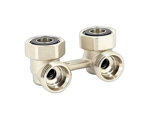 Узел нижнего подключения радиатора Henco угловой ЕК3/4 x3/4 . RADH4-100H