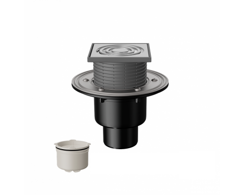 Трап с нержавеющей решеткой Fachmann T 310.1 SDsP 04.056