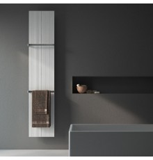 Antrax Lana Полотенцесушитель 40,3x170Hсм., в комплекте с 1 полотенцедержателем, цвет: белый матовый. ECLF1B170002B/BCOR