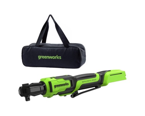Гайковерт-трещотка Greenworks GD24RW, 24V (без АКБ и ЗУ)