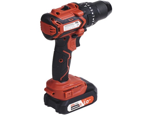 Шуруповерт аккумуляторный ударный бесщеточный REDVERG RD-IS18BL/U2