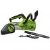Пила цепная аккумуляторная Greenworks G24CS25, 24 В, 25 см (без АКБ и З/У)
