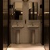 Kerasan Waldorf Раковина 60х55 см, 3 отв., с пьедесталом, цвет: белый/хром. 417001,  4140K1bi/cr*3