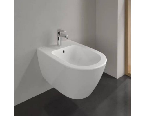 VilleroyBoch Subway 2.0 Биде подвесное 37.5х56.5х28см., 1 отв., цвет: альпийский белый. 54000001