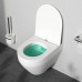 C701700MWSC Унитаз подвесной FlashClean с сиденьем микролифт, матовый