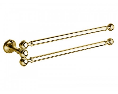 RE 214.52 GOLD Держатель полотенца, поворотный, двойной, золото RE21452