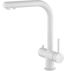 Смеситель для кухни Timo Saona 2356/16FL матовый белый