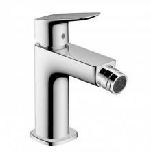 Hansgrohe Logis Смеситель для биде, 1 отв., с донным клапаном, цвет: хром