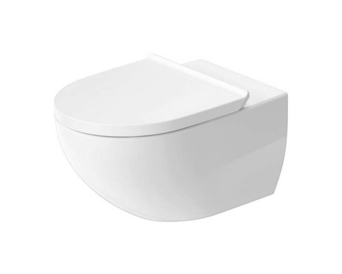 Duravit Architec Комплект: унитаз подвесной Rimless 57х36см, сиденье с микролифтом, Durafix, цвет: белый. 45726900A1 (257209+006969) Duravit Architec Комплект: унитаз подвесной Rimless 57х36см, сиденье с микролифтом, Durafix, цвет: белый. 45726900A1 (257209+006969)