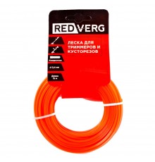 Леска для триммера REDVERG д 2,4мм (15м) квадратная (990191)