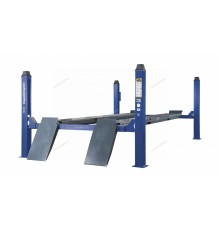 Подъемник четырехстоечный 5 т, без траверсы, для сход-развала, электростопоры, синий NORDBERG 4450J_