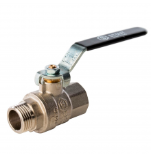 Кран шаровой STOUT полнопроходной, НР/НР, ручка рычаг 1/2 SVB-0005-000015