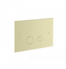 Stella Completamenti Клавиша смыва для унитаза, двойная, цвет: PVD Brass shiny. UN 09500 PV01