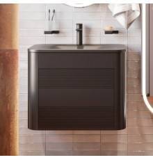 Тумба с раковиной Belinza Twist 65 антрацит