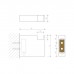Decor Walther Brick HAK1 Крючок подвесной, цвет: хром. 0590000