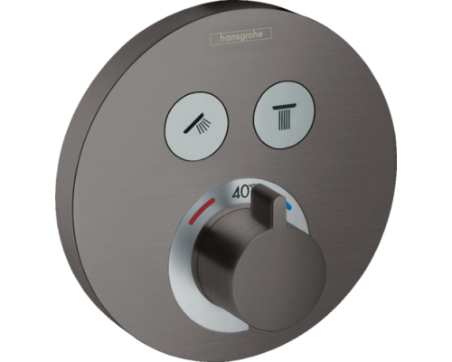 HG 15 743 340 ShowerSelect S Термостат для 2х потребителей (внешняя монтажная часть) 15743340