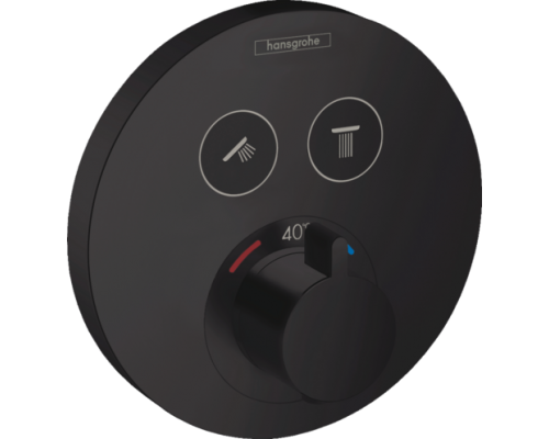 HG 15 743 670 ShowerSelect S Термостат для 2х потребителей (внешняя монтажная часть)