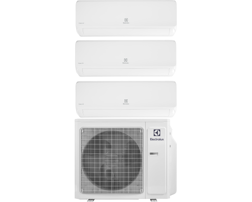 Мультисплит-система Electrolux Super Match ERP R32 EACO/I-42 FMI-5/N8_ERP, 12 м2 + 12 м2 + 18 м2