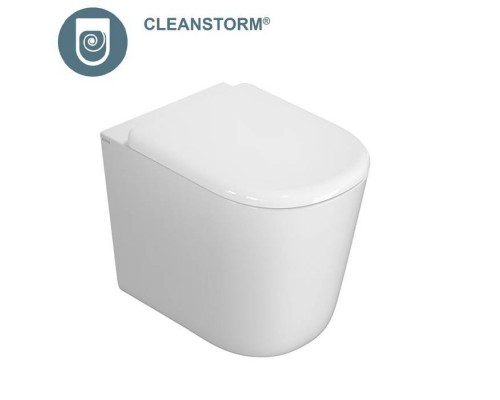 Globo Lalita Унитаз напольный 54х36хh43см, безободковый, смыв Tornado (CLEANSTORM), цвет: белый. LT001BI Globo Lalita Унитаз напольный 54х36хh43см, безободковый, смыв Tornado (CLEANSTORM), цвет: белый. LT001BI