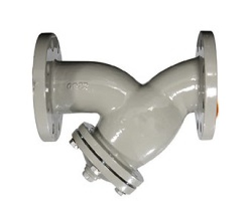 Фильтр сетчатый, Giacomini, косой, DN80, фланцевое соединение