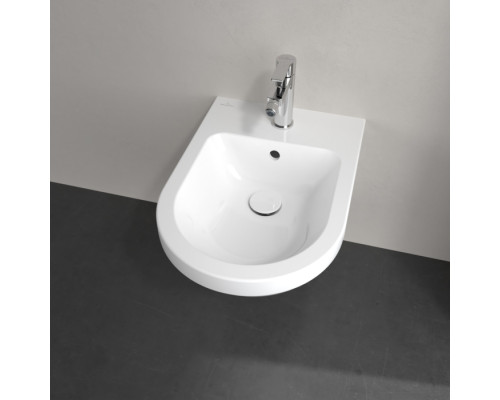 VilleroyBoch Architectura Биде подвесное 37х53х27см., с 1 отв., цвет: альпийский белый. 74870001