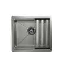 Мойка кухонная Granula Kitchen Space 5045U, матовая сталь