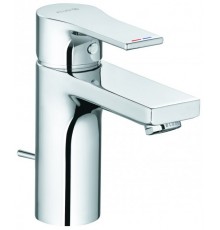 Kludi 48 290 0565 Zenta SL Смеситель для раковины 100 мм, со сливным гарнитуром, 7 л/мин 482900565