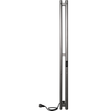 Полотенцесушитель электрический Indigo Style LSE120-10GFMRt graphite metallic