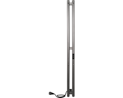 Полотенцесушитель электрический Indigo Style LSE120-10GFMRt graphite metallic