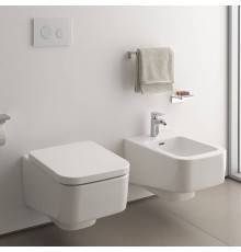 Laufen Pro S Биде подвесное 53x36x30 см, 1 отв. для смесителя, с переливом, цвет: белый. 8.3096.1.000.302.1