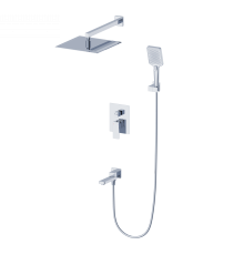 Душевой комплект Wonzon   Woghand WW-88087068-CR, С ВНУТРЕННЕЙ ЧАСТЬЮ, хром