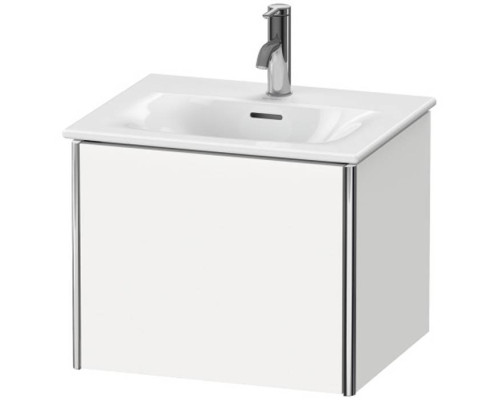 Duravit XSquare База подвесная 51x41.8x39.7см с раковиной, 1 выдвижное отделение, цвет: глянцевый белый. XS422102222,  23445300001