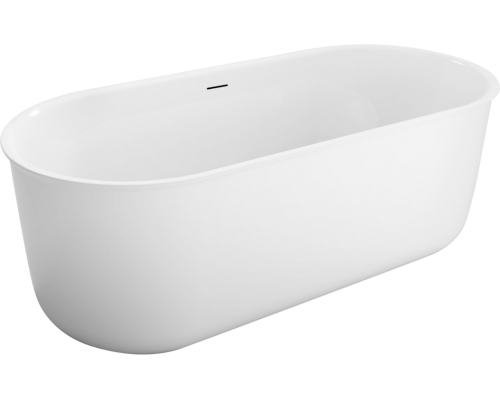 Акриловая ванна BelBagno BB709-1700-780 170x80 см, отдельностоящая, овальная, со сливом-переливом, с донным клапаном
