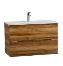 Тумба под раковину BelBagno Marino-cer-mini 70 подвесная, rovere rustico
