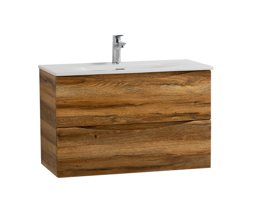 Тумба под раковину BelBagno Marino-cer-mini 70 подвесная, rovere rustico