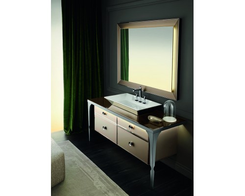 VITAGE milldue edition MAJESTIC 07 Комплект мебели 154х60хh78см., напольная, раковина, зеркало, отделка: стекло Bronzo acidato/black crom. 3230.72+3290.72 2шт, 9860.80/platino*3, 9630.96 , 4070.72.96*1, 2486, 3468.72.96 VITAGE milldue edition MAJESTIC 07 Комплект мебели 154х60хh78см., напольная, раковина, зеркало, отделка: стекло Bronzo acidato/black crom. 3230.72+3290.72 2шт, 9860.80/platino*3, 9630.96 , 4070.72.96*1, 2486, 3468.72.96