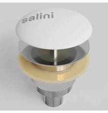 Salini D401 Донный клапан для ванны UpDown, S-Sense, цвет: белый матовый. 15121WM