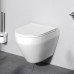 C701700MWSC Унитаз подвесной FlashClean с сиденьем микролифт, матовый