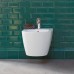 Duravit ME by Starck Биде подвесное 37x48см, с 1 отв., вкл. крепление Durafix, с покрытием WonderGliss, цвет: белый. 22901500001