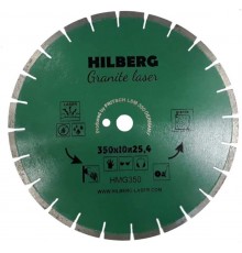 Диск алмазный отрезной Hilberg Гранит Лазер 350*25,4*10