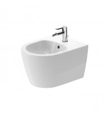 Duravit ME by Starck Биде подвесное 37x48см, с 1 отв., вкл. крепление Durafix, с покрытием WonderGliss, цвет: белый. 22901500001