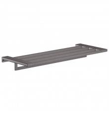 Hansgrohe AddStoris Полка для полотенец 44.5см., цвет: шлифованный черный хром. 41751340