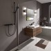 Hansgrohe Vivenis Смеситель для душа, настенный, цвет: черный матовый. 75620670