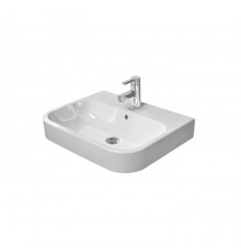 Duravit Happy D.2 Раковина 65х46см., встраиваемая сверху, 1 отв., со слив-переливом, с креплением, цвет: белый. 2315600000