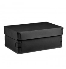 ADJ Коробка Snob, 32x20xH13,5 см., цвет: черный/серый. 3220.01/03