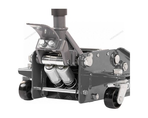 Домкрат подкатной  супернизкий подхват, педаль NORDBERG N32032G 3,2 т