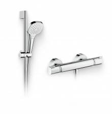 Душевой комплект Термостат Hansgrohe Ecostat Comfort 13116000 для душа + Гарнитур Croma Select E Vario 26582400