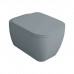 Simas Henges Унитаз подвесной 38х55см.,безободковый, цвет: Cementto matt. HE18 cemento matt