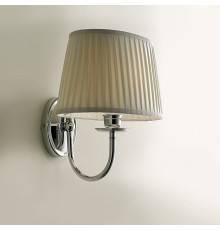 DevonDevon Jasmine 3 Светильник настенный с абажуром 260х150cм, IP20, фурнитура: хром . DEJASMINE3CR